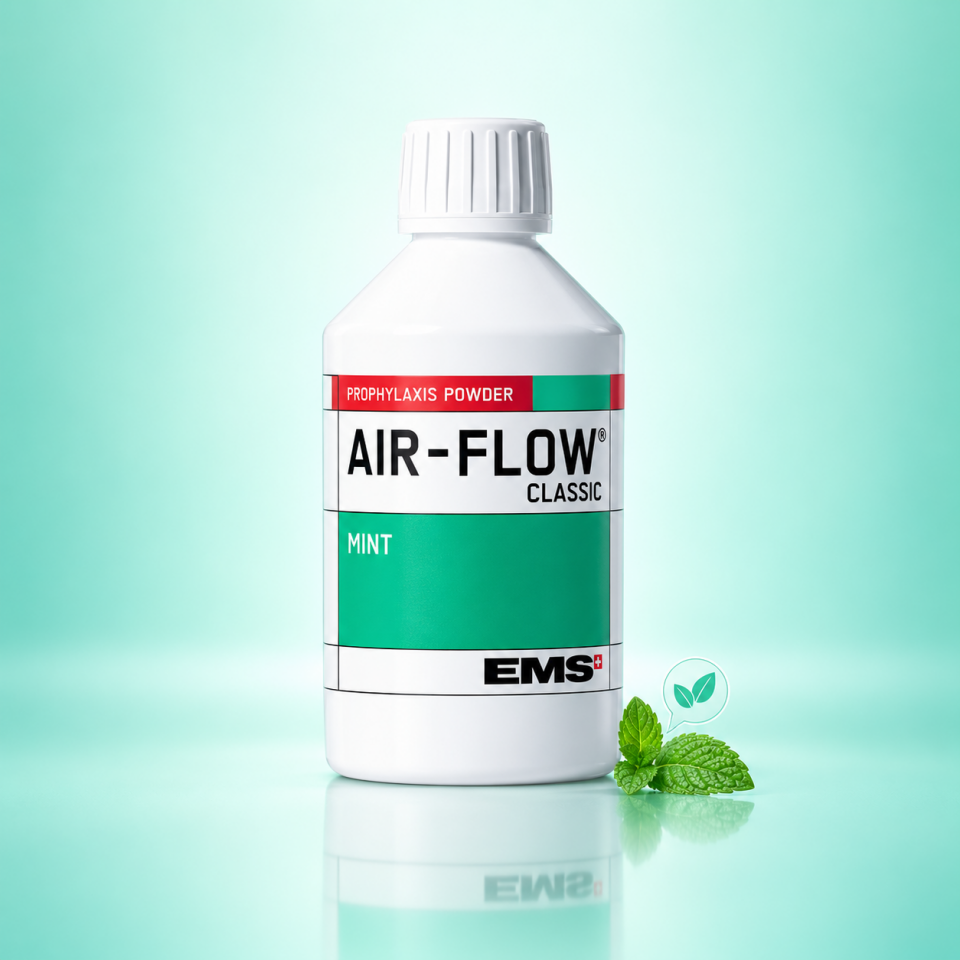 EMS - AIRFLOW CLASSIC PROFİLAKSİ TOZU 300 GR - 40µm - NANELİ