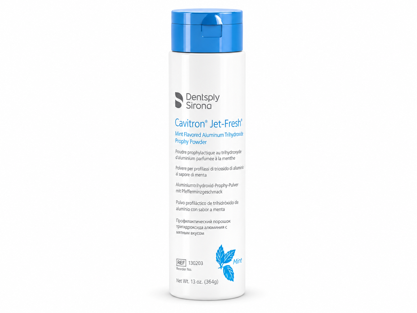 Cavitron Jet-Fresh Mint Flavored Aluminum Trihydroxside Prophy Powder