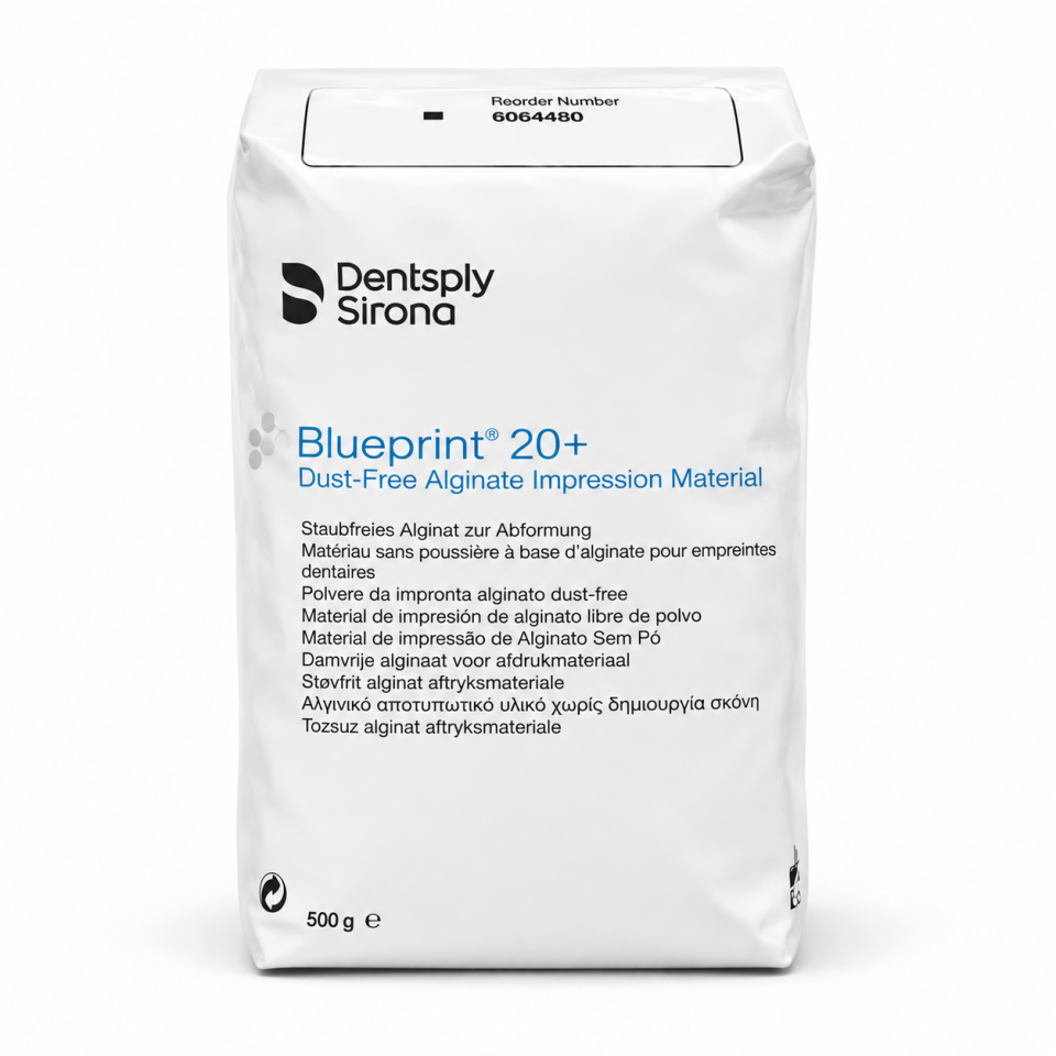 Blueprint 20+ Dust-Free Alginate Impression Material 500g