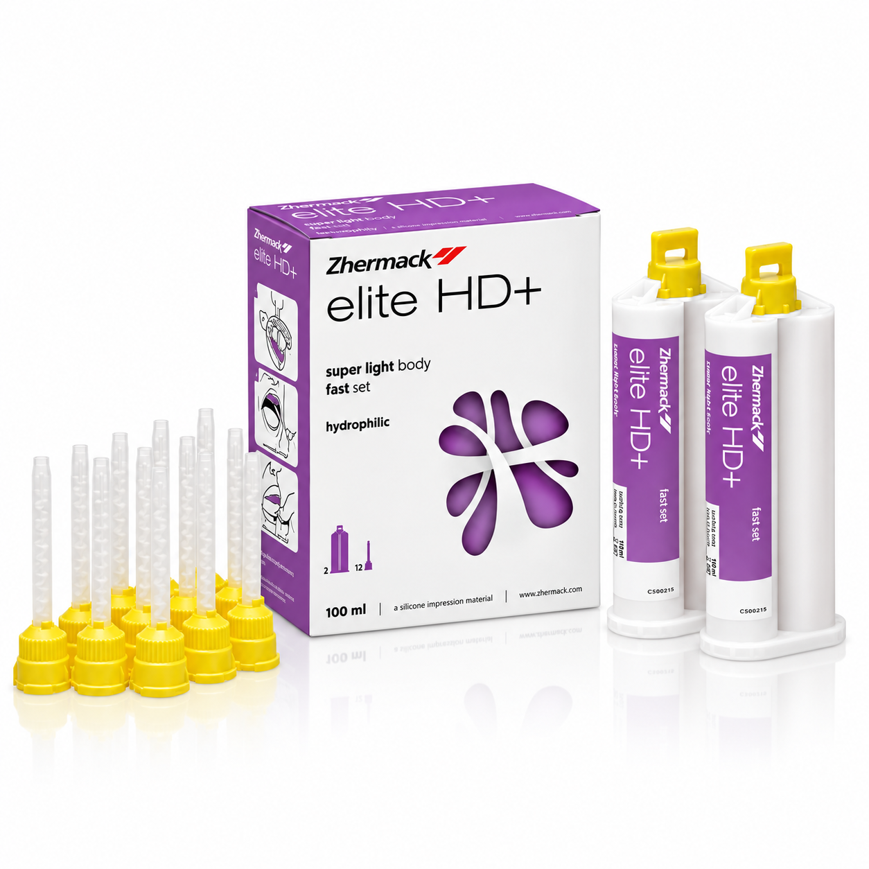 Zhermack Elite HD+ Hydrocompatible (2x50ml) 100ml