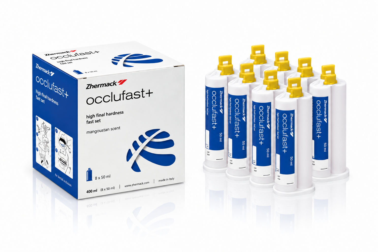 Zhermack Occlufast+ Mangoustan Scent (8x50ml) 400ml