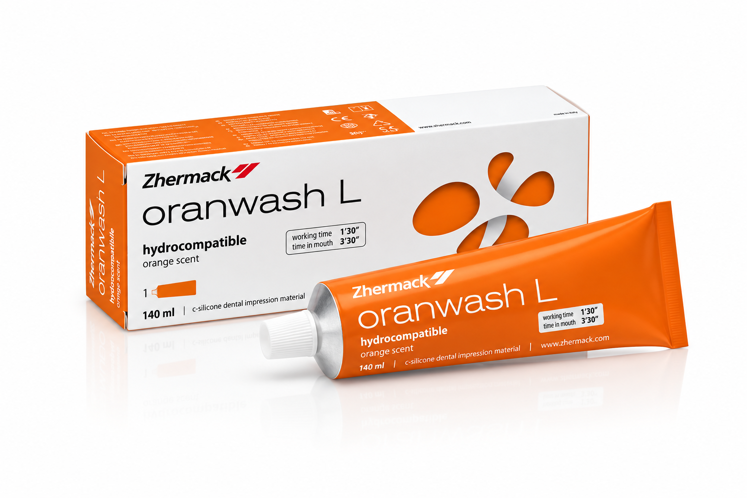 Zhermack Oranwash L Hydrocompatible Orange Scent (140ml)
