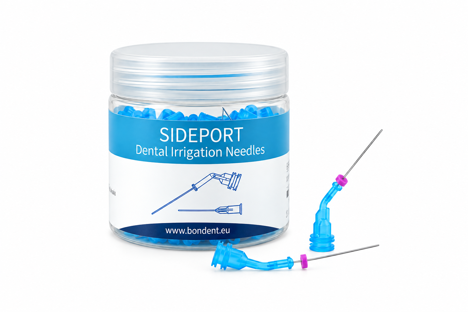 SIDEPORT Dental Irrigation Needles 26mm (50pcs)