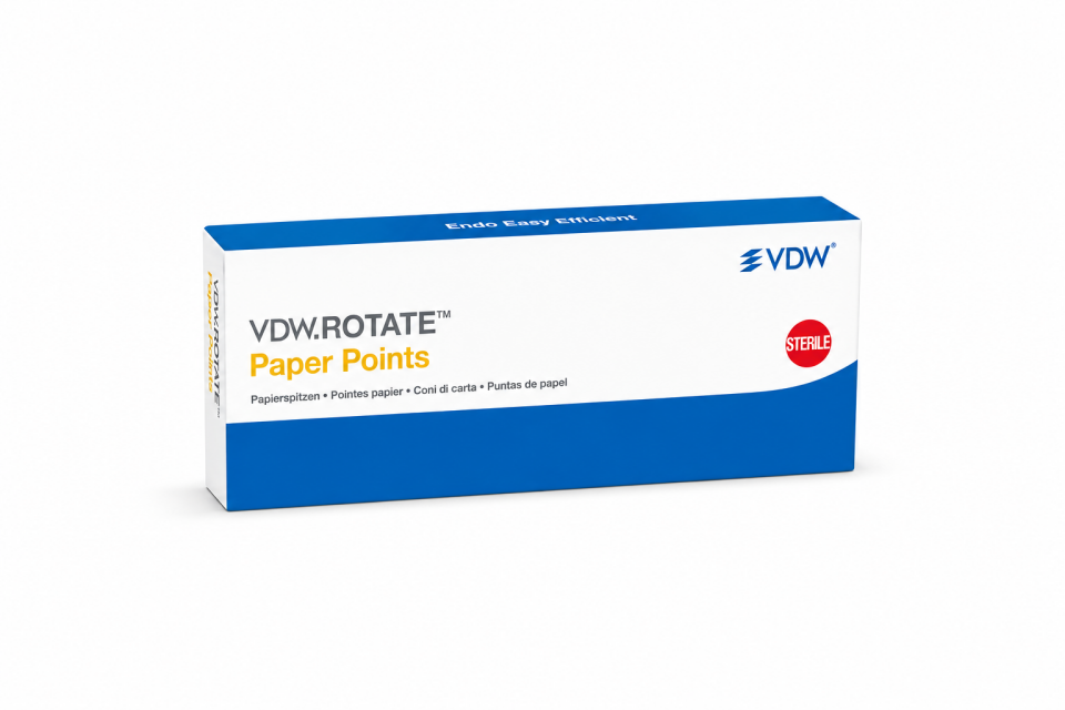 VDW Rotate Paper Points (180'lik Kutu)
