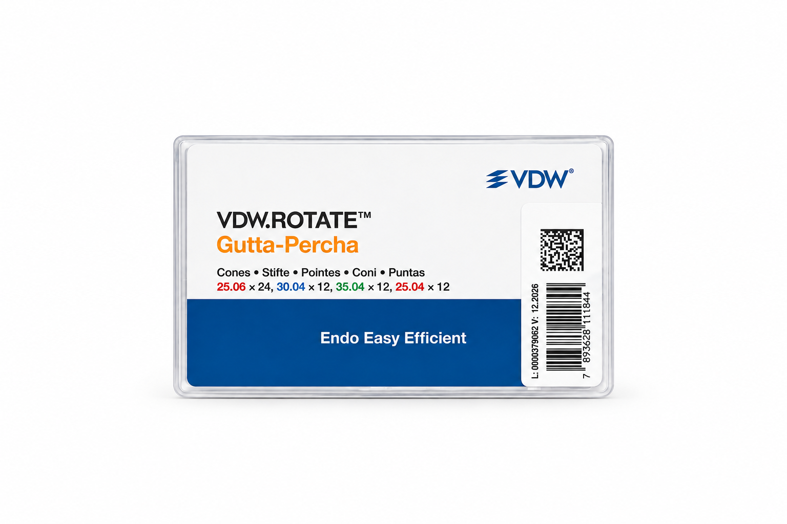 VDW Rotate Gutta-Percha (Asorti Set)