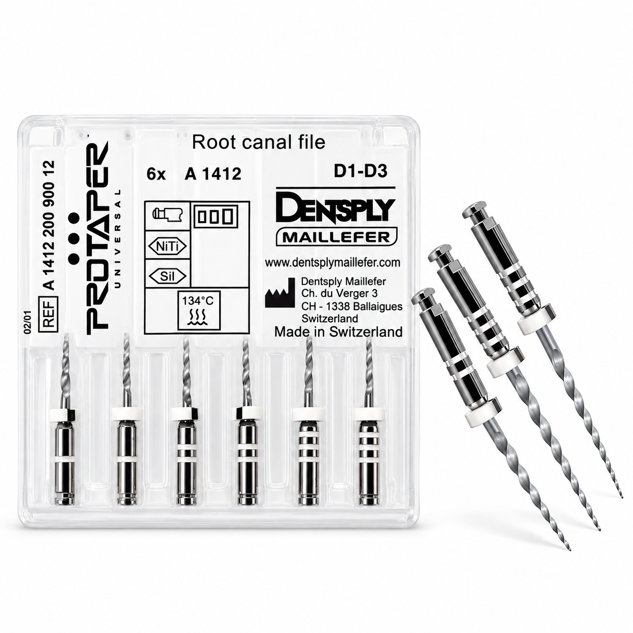 Protaper Universal Retreatment Eğe (6'lı Set)